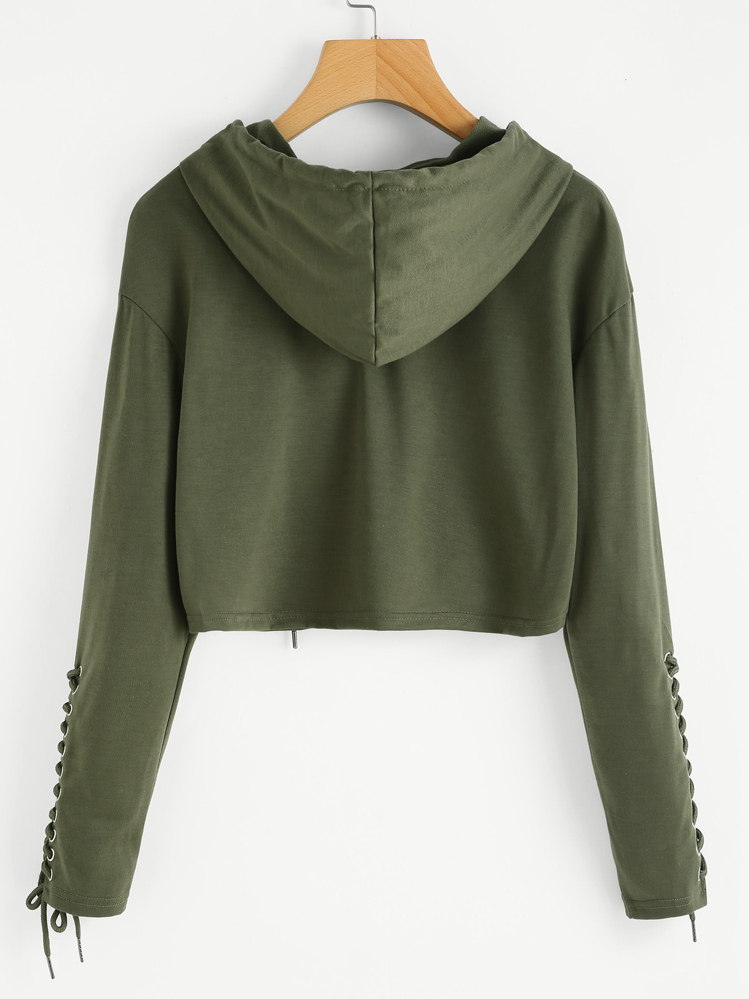 Áo nỉ màu trơn xanh quân đội  Đá - xanh quân đội - Xem 2