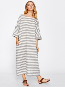 Block Stripe Dress