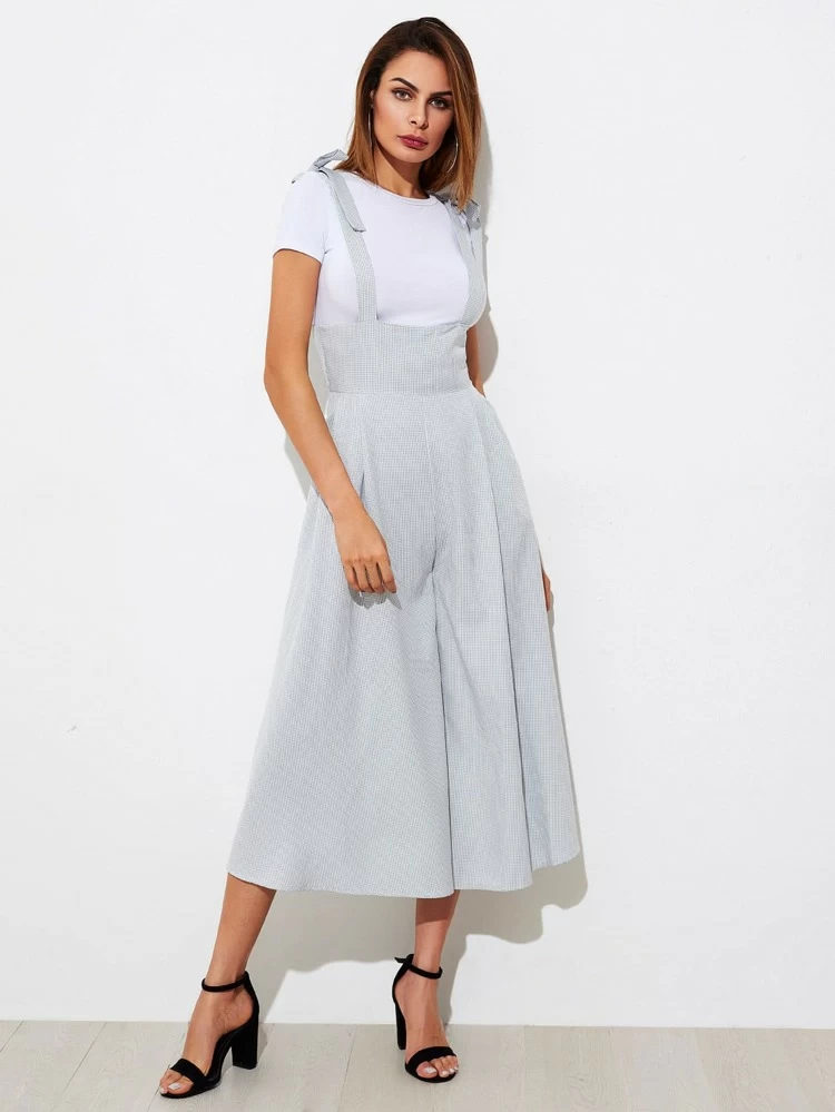 tie shoulder jumpsuit