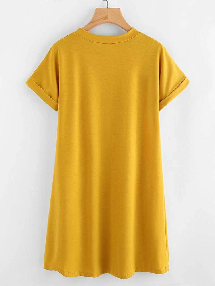 basic tee dress