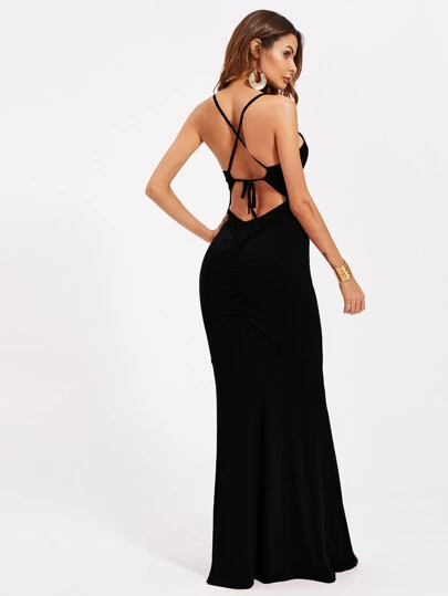 vestito lungo schiena scoperta