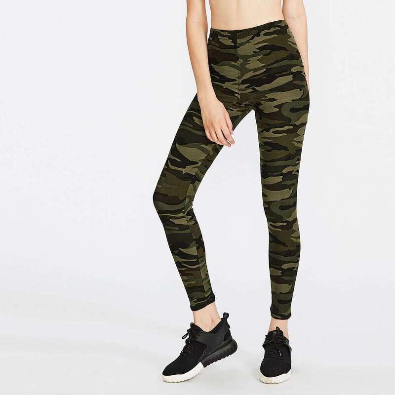 

Active Camo Print Legging, Multicolor