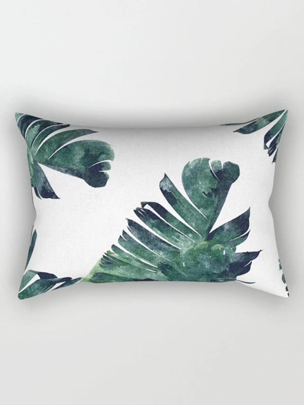 Leaf Print Pillow Case Cover For Sale Australia New Collection
