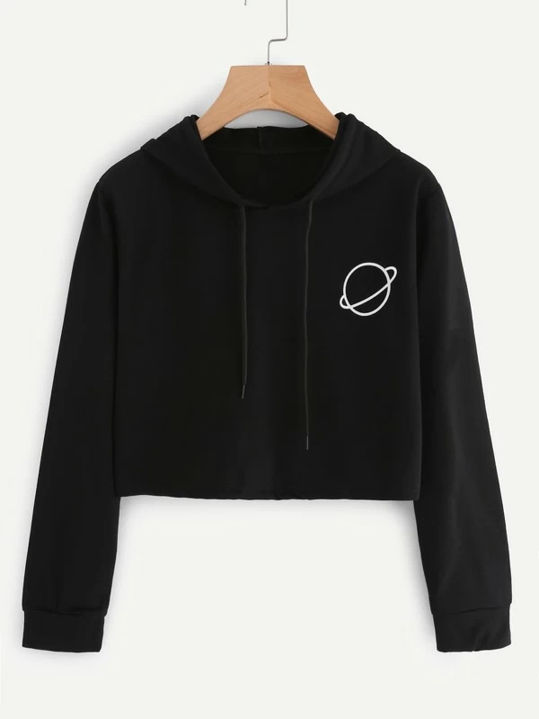 romwe planet hoodie