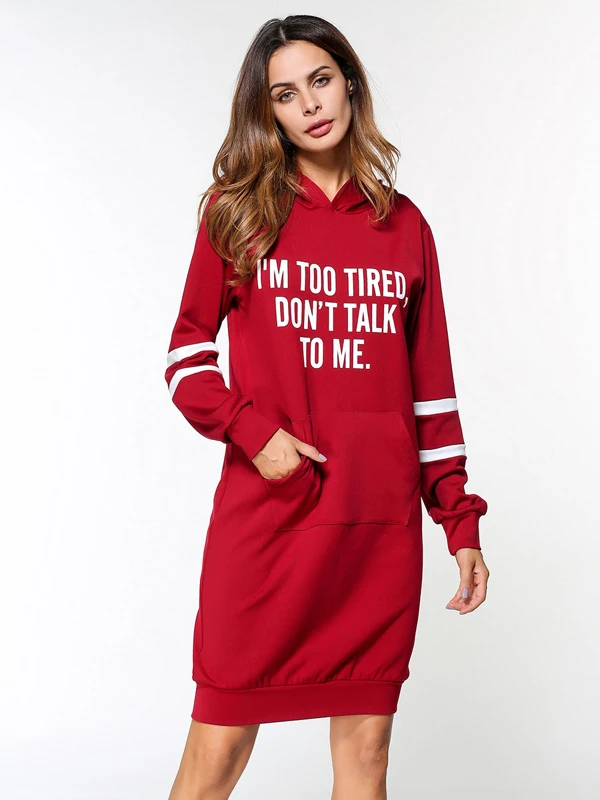 hoodie dress shein