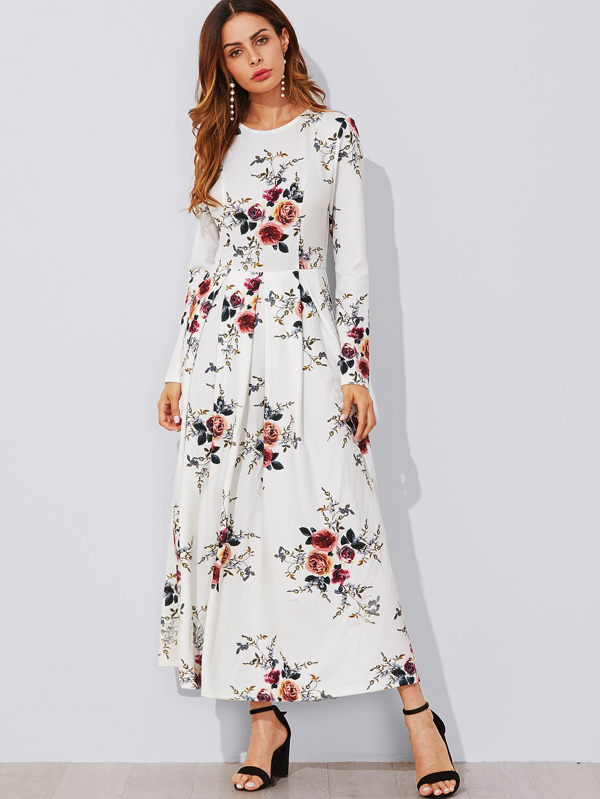 Box Pleated Dress