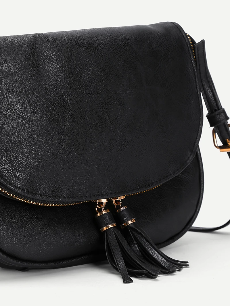 French avec franges bandoulière en Sac PU Romwe xqvHf1z