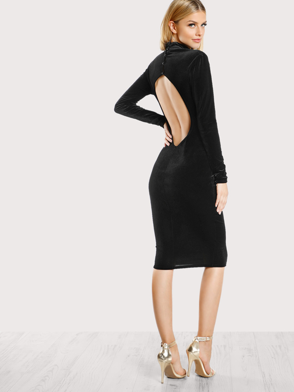 Long Velvet Dress