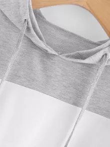 Colour Block Hoodie - Multicolor - View 3
