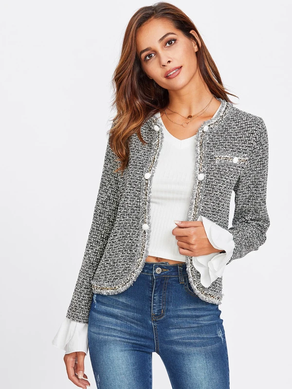 veste en tweed