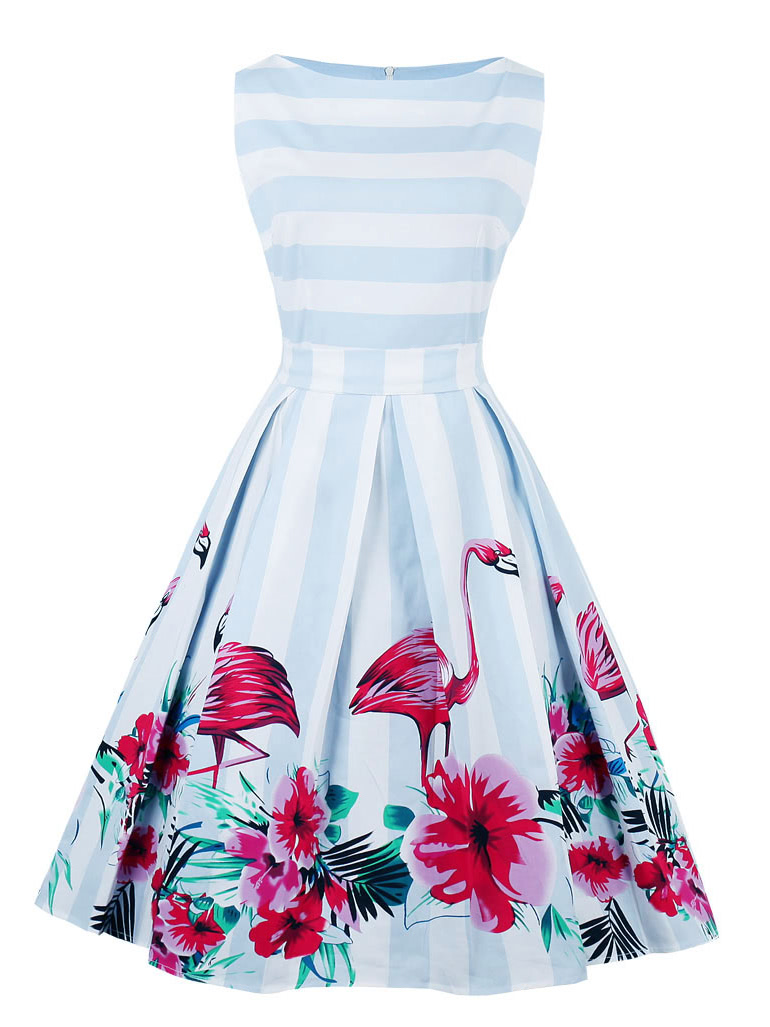 Box Pleated Dress