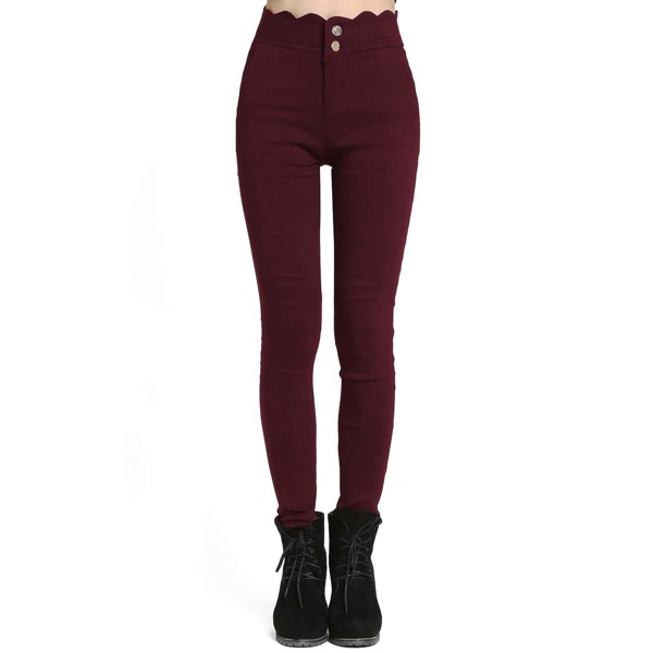 

Scalloped Skinny Pants