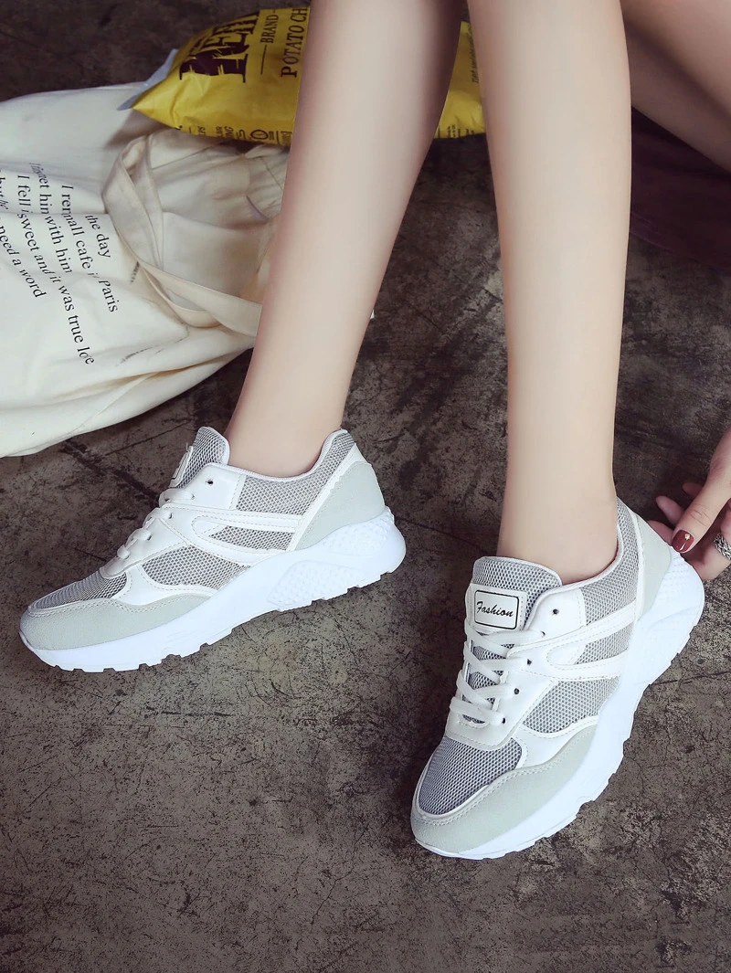 À Cuir Faux Lacets En Contrasté Chaussures 8P0kXwnO