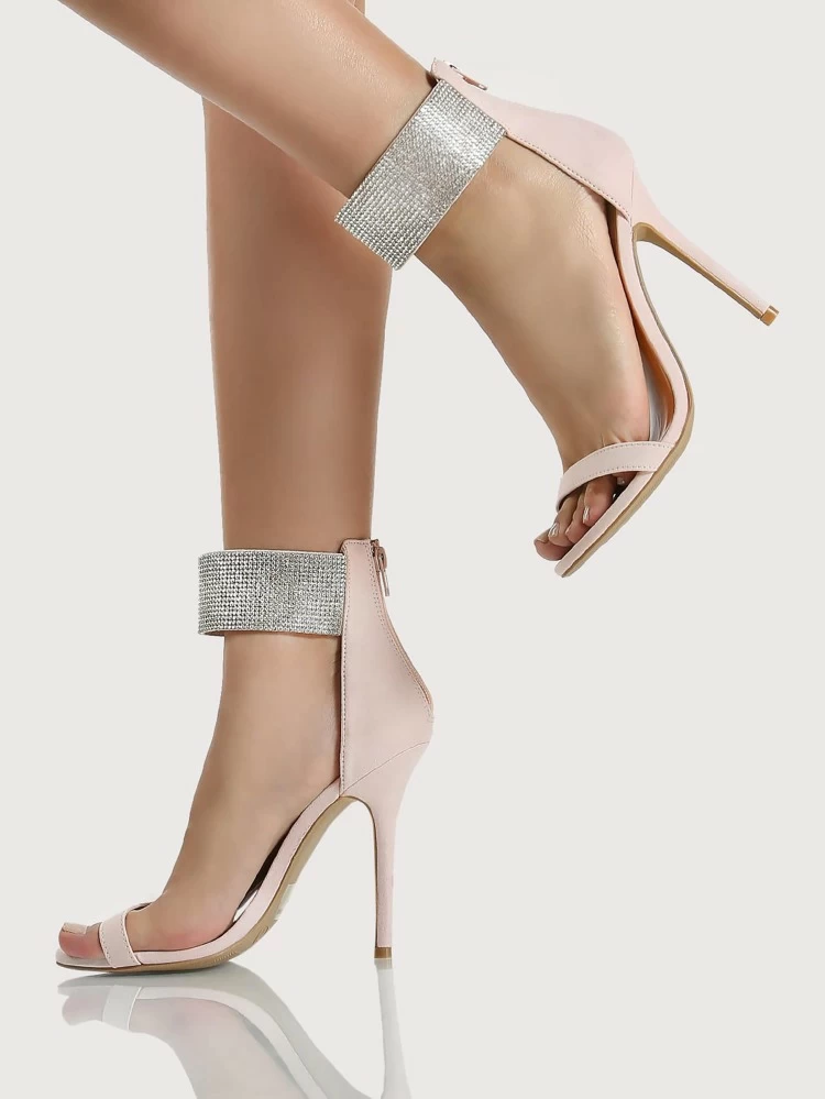 diamond strap heels