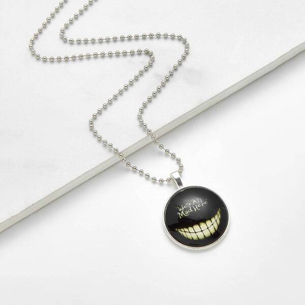 

Модное ожерелье с подвеской, Серебряные