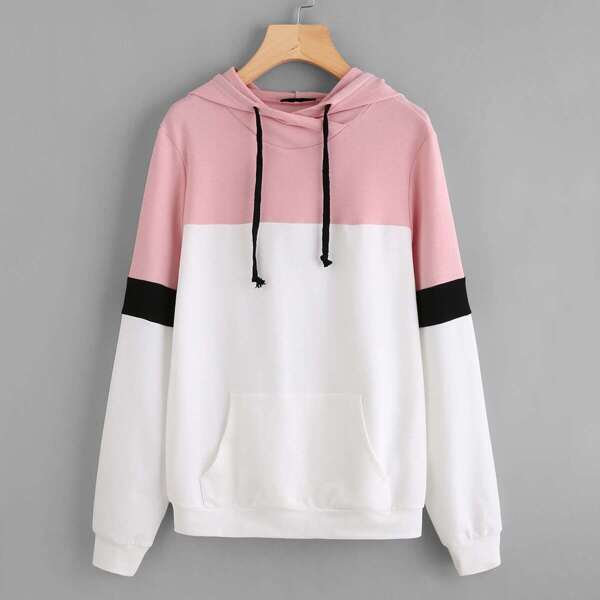 

Pocket Front Cut And Sew Hoodie