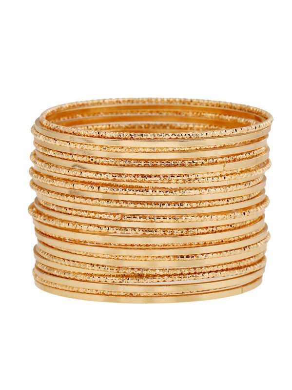 

Multi Layered Bracelet 27pcs, Gold
