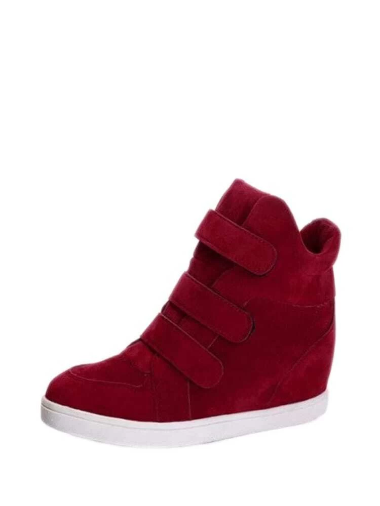velcro wedge sneakers
