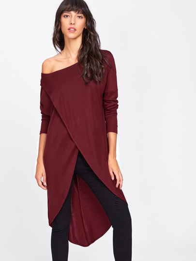 Dip Hem Tulip Hem Tee