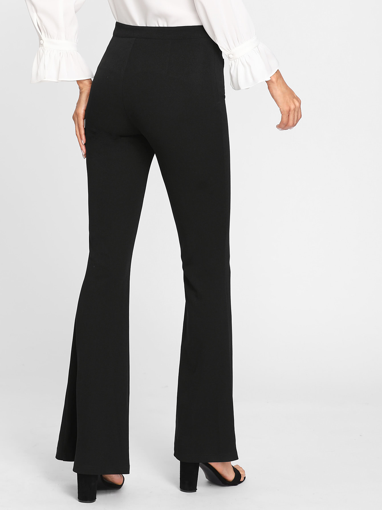 SHEIN Pantalones de campana | Mode de Mujer | SHEIN España