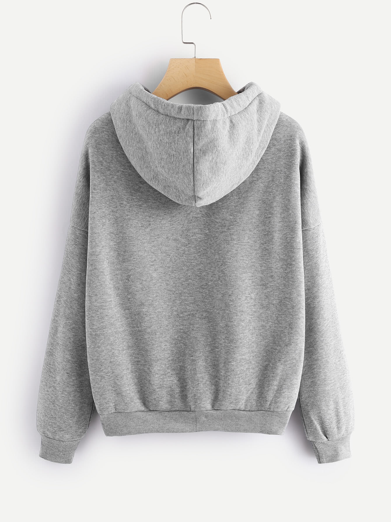 red moletom com capuz shein