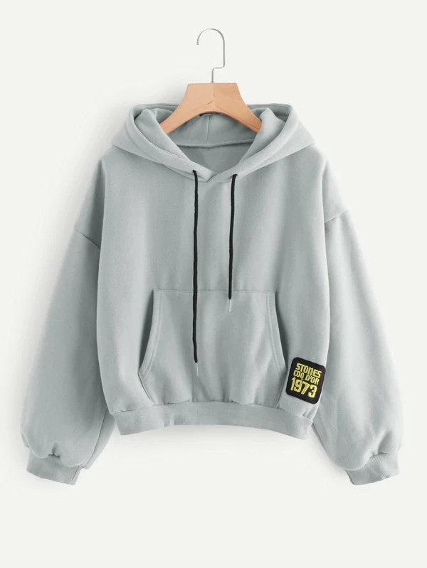 Hoodie mit sehr tief angesetzter Schulterpartie Hoodie mit sehr tief angesetzter Schulterpartie | aktuelle