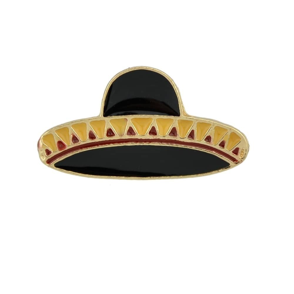 

Hat Cartoon Metal Badges Colorful Enamel Brooch For Women Girl Accessories