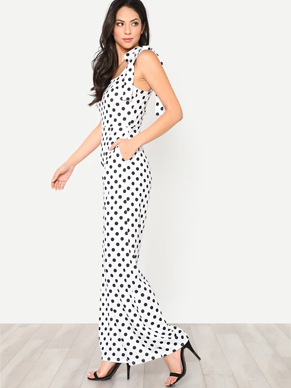 polka dot jumpsuit australia