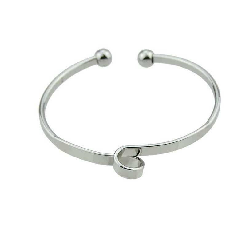 

Silver Open Cuff Bracelets For Women Bijoux Jewelry