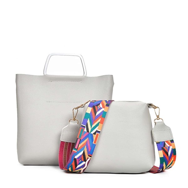 

PU Grab Bag With Guitar Strap Shoulder Bag