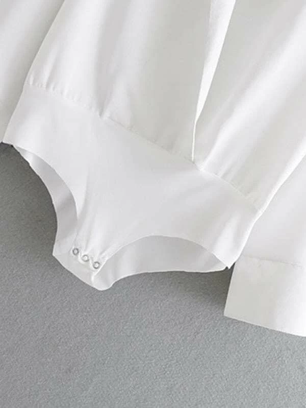 Body Tipo Blusa Cruzada Body Tipo Blusa Cruzada