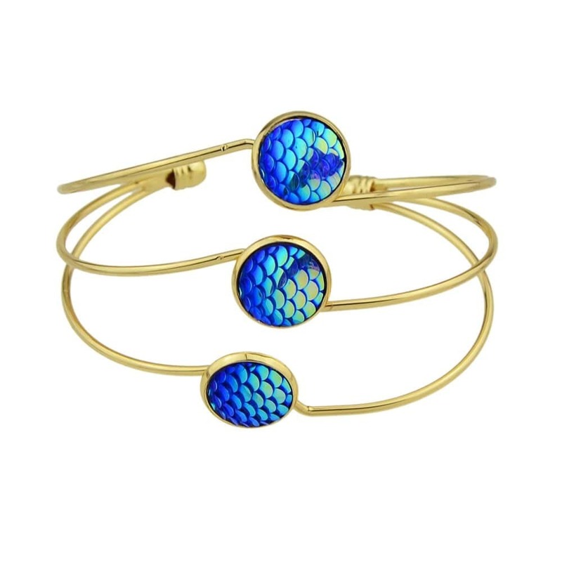 

Blue Mermaid Multilayer Love Bracelet