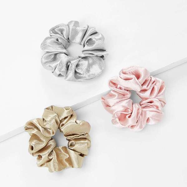 

Three Color Hair Tie 3pcs, Multicolor