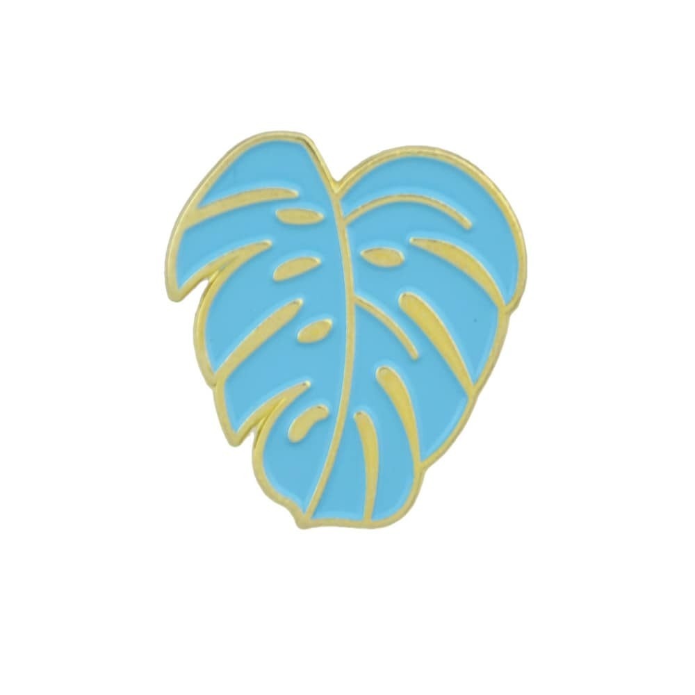 

Banana Leaf Cute Banana Leaf Brooch, Blue