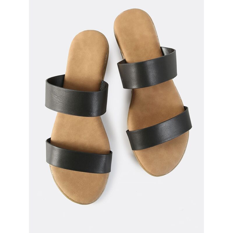 

Duo Band Slip Ons BLACK