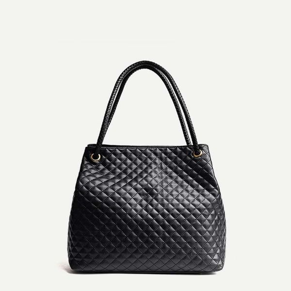 

Quilted Detail Slouch Bag