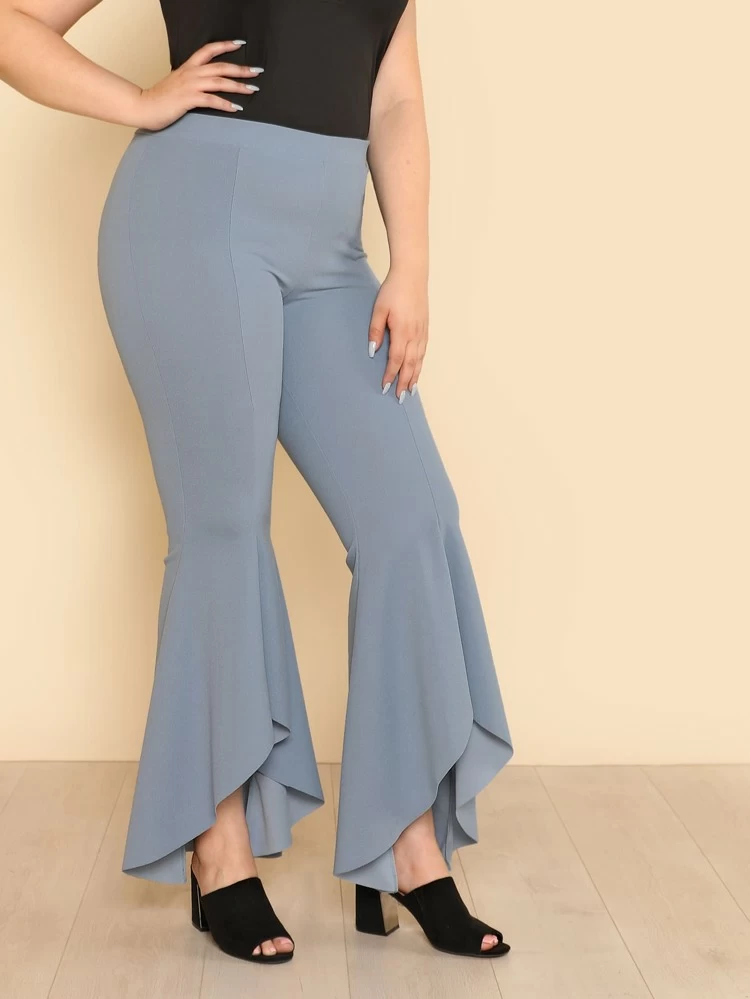 high low hem pants