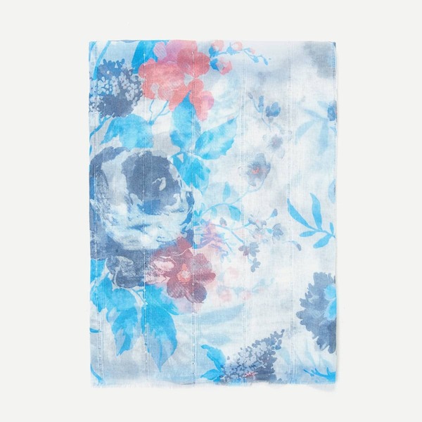 

Flower Print Light Scarf