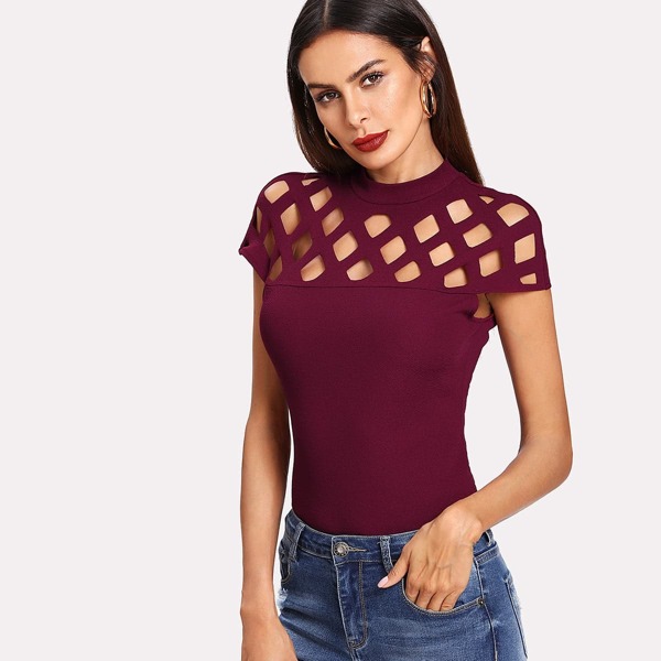 

Cage Yoke Solid Tee