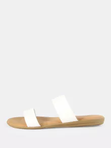 Sandalias con dos tiras - Blanco - Ver 2