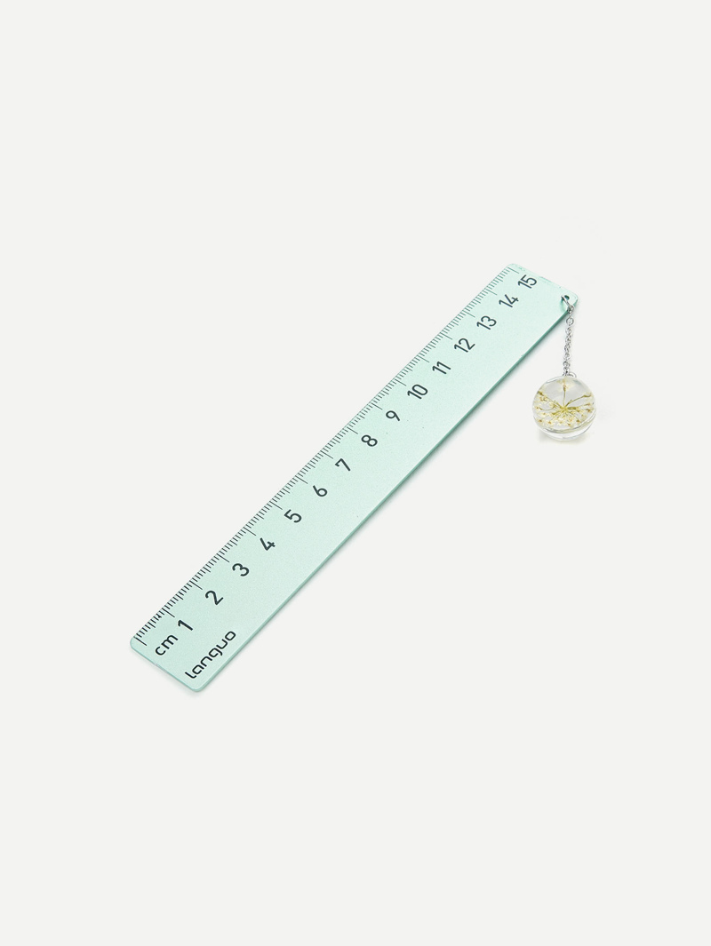 

Metal Ruler With Charm