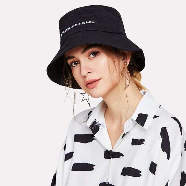 

Embroidered Bucket Hat