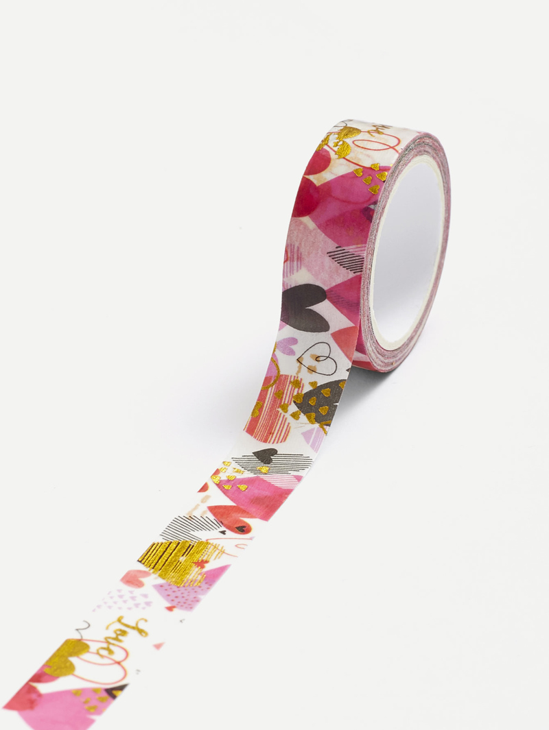 

Heart Print Masking Tape