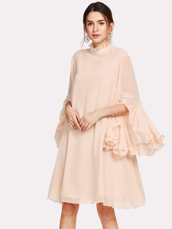 frill sleeve and cuff