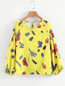 blusa mariposas shein