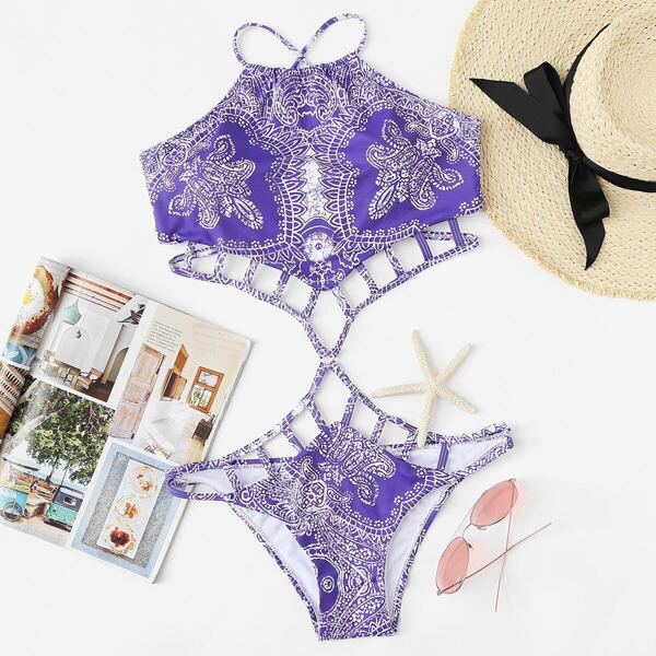 

Open Back Caged Swimsuit