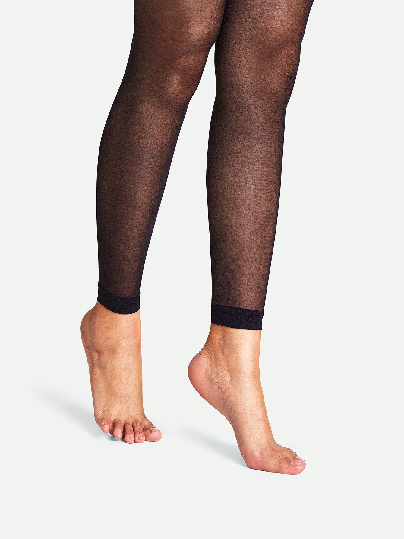 footless sheer tights