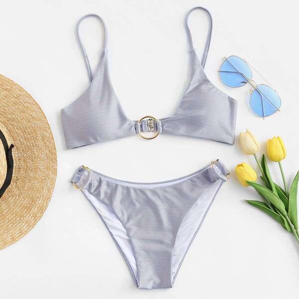 

O Ring Linked Bikini Set
