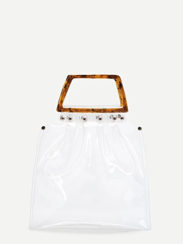 Transpa Tote Jelly Bag Shein Uk Transpa Tote Jelly Bag Shein Uk