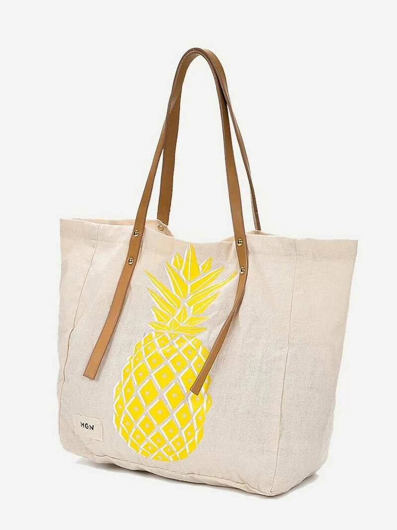 Pinele Print Tote Bag Pinele Print Tote Bag